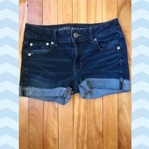 Short Cutoff Jean Shorts
